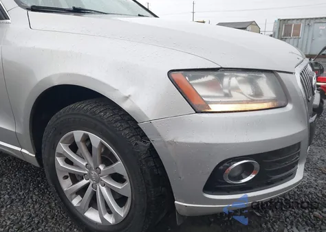 2013 Audi Q5 2.0T Premium из США, поврежденный, VIN WA1CFAFP8DA065114